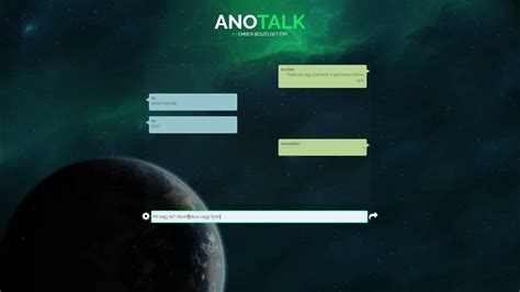 anoralk|AnoTalk Chat ~ Beszélgess ismeretlenekkel, és váljanak az。